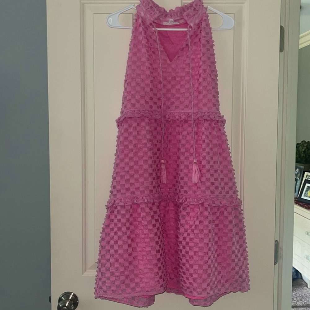 THML pink A line sundress